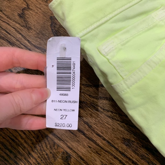 Brand new J Brand Skinny Jeans Neon rush 27” - Picture 6 of 16